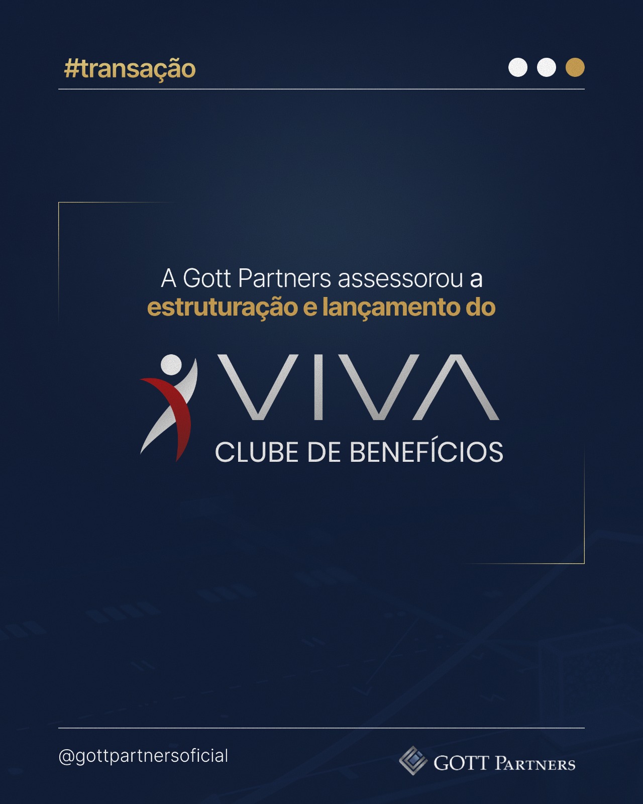 Transação Gott Partners — Viva Clube de Benefícios: estruturação e lançamento